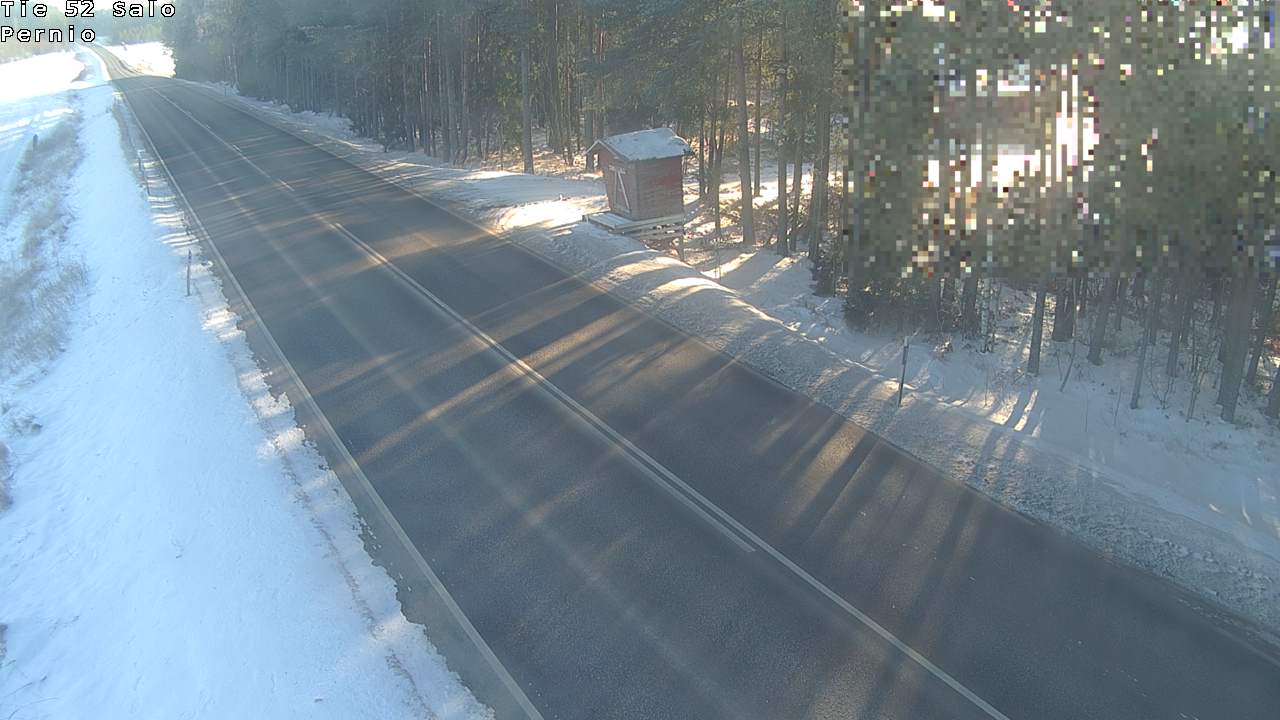 Weather Camera Image Väg 52 Salo, Bjärnå, Salo, Varsinais-Suomi