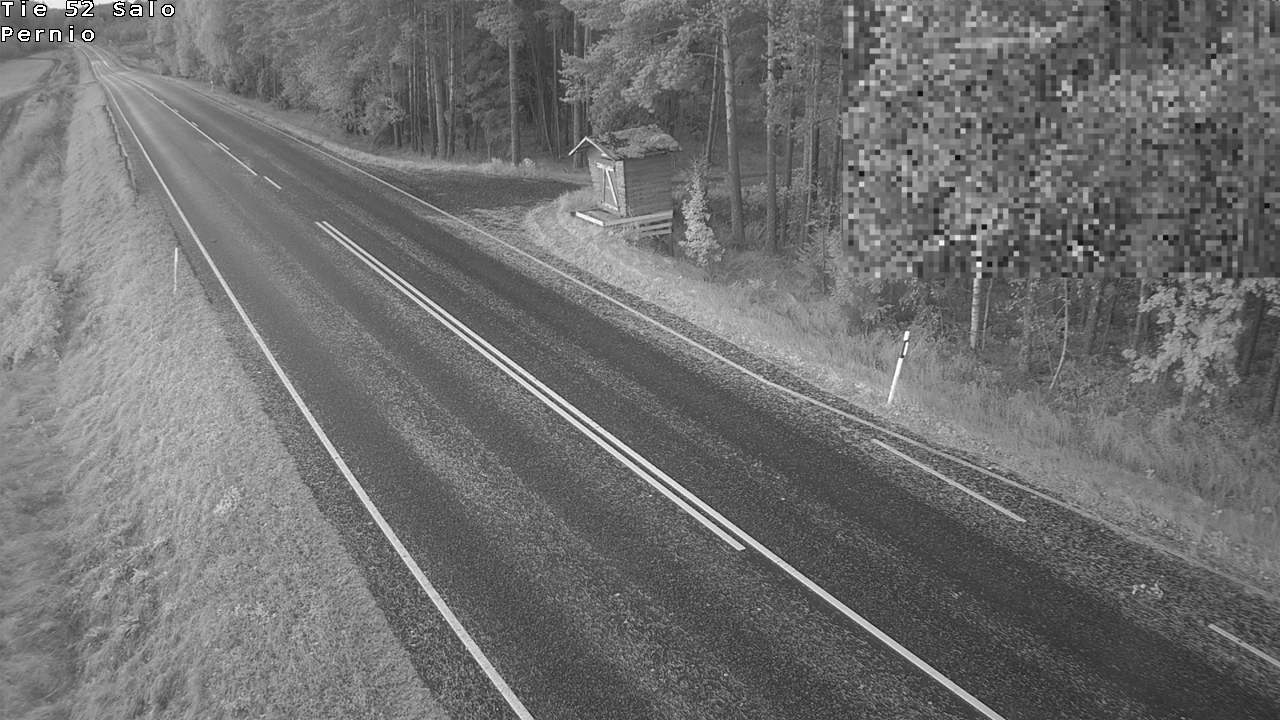 Weather Camera Image Väg 52 Salo, Bjärnå, Salo, Varsinais-Suomi