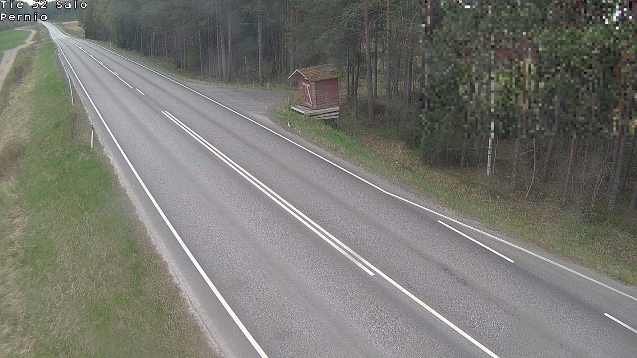Weather Camera Image Road 52 Salo, Perniö, Salo, Varsinais-Suomi