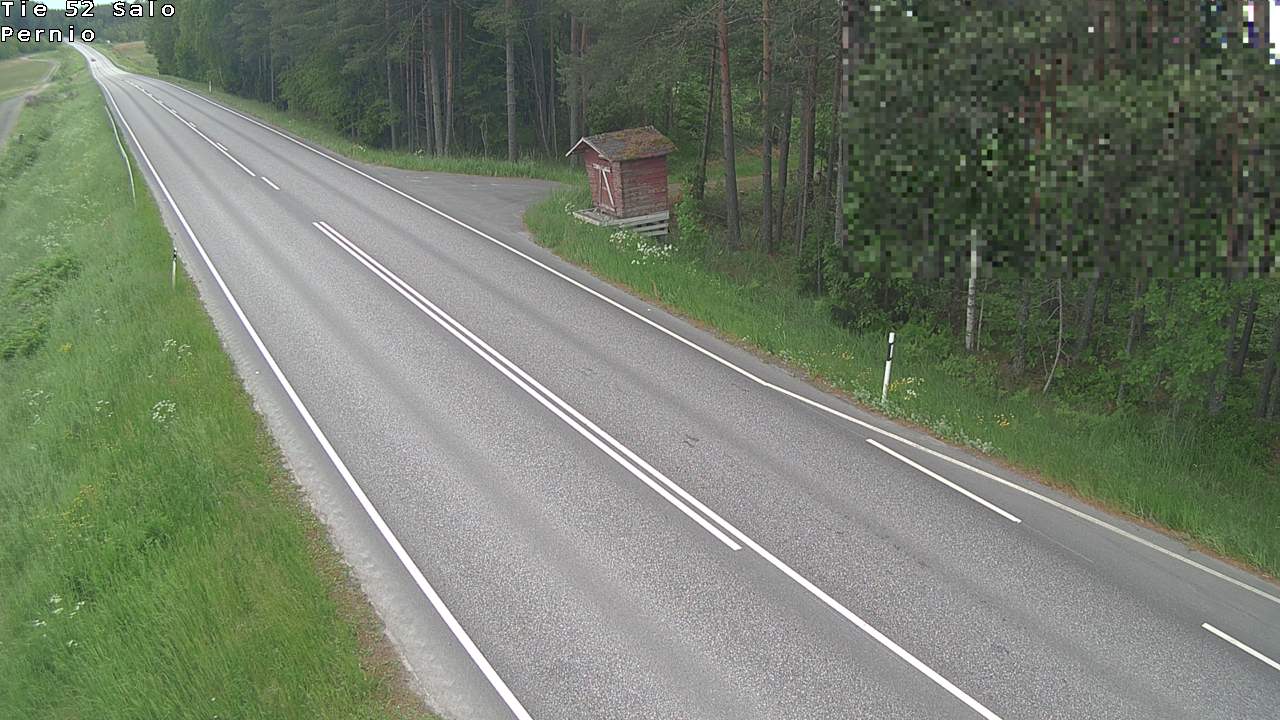 Weather Camera Image Väg 52 Salo, Bjärnå, Salo, Varsinais-Suomi