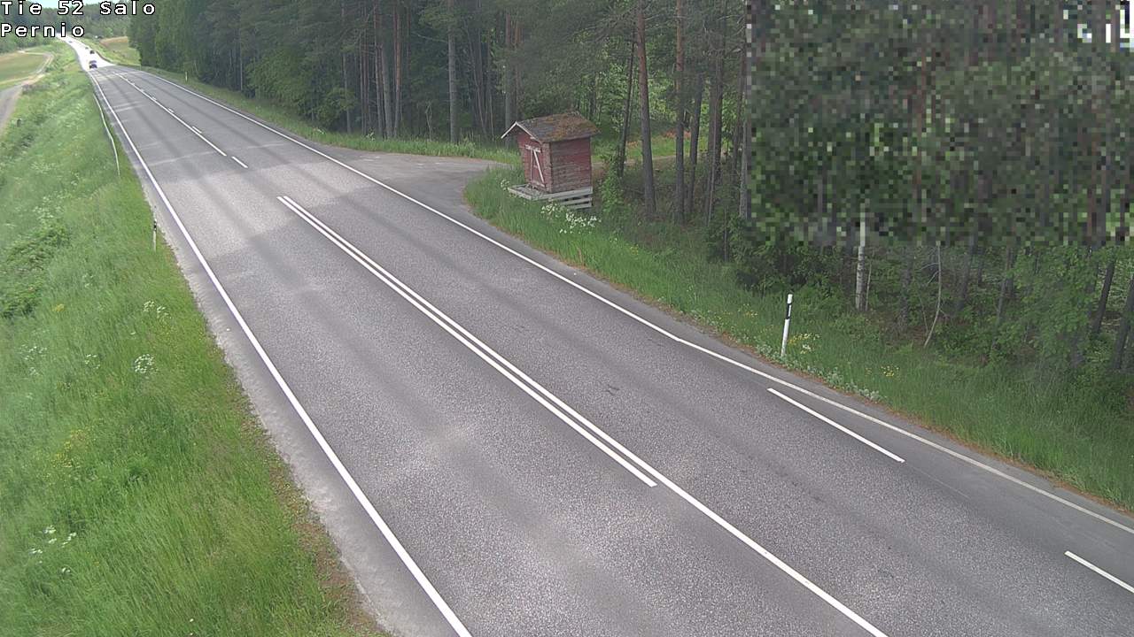 Weather Camera Image Väg 52 Salo, Bjärnå, Salo, Varsinais-Suomi