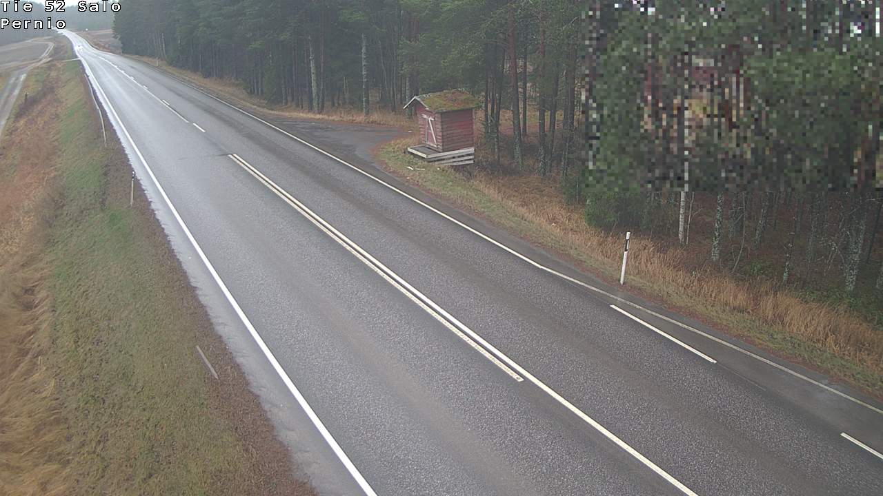 Weather Camera Image Väg 52 Salo, Bjärnå, Salo, Varsinais-Suomi