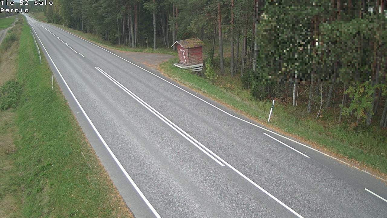 Weather Camera Image Väg 52 Salo, Bjärnå, Salo, Varsinais-Suomi