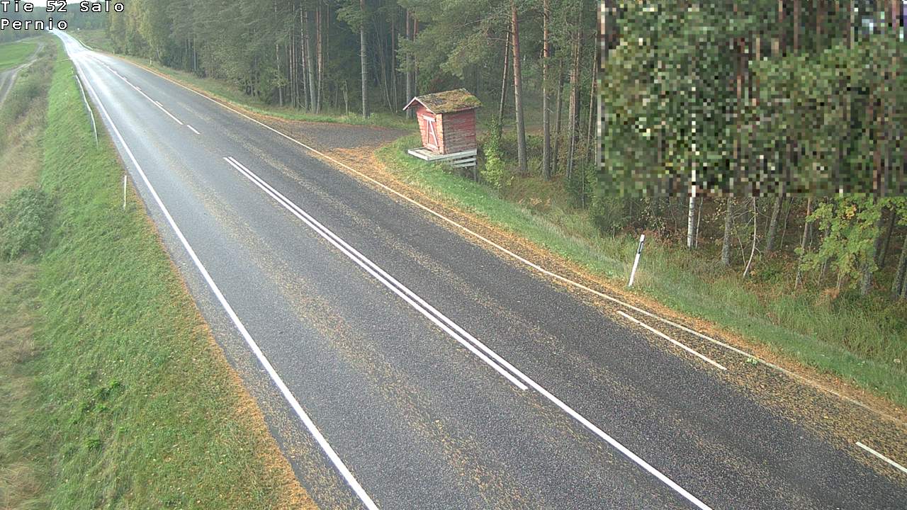 Weather Camera Image Väg 52 Salo, Bjärnå, Salo, Varsinais-Suomi