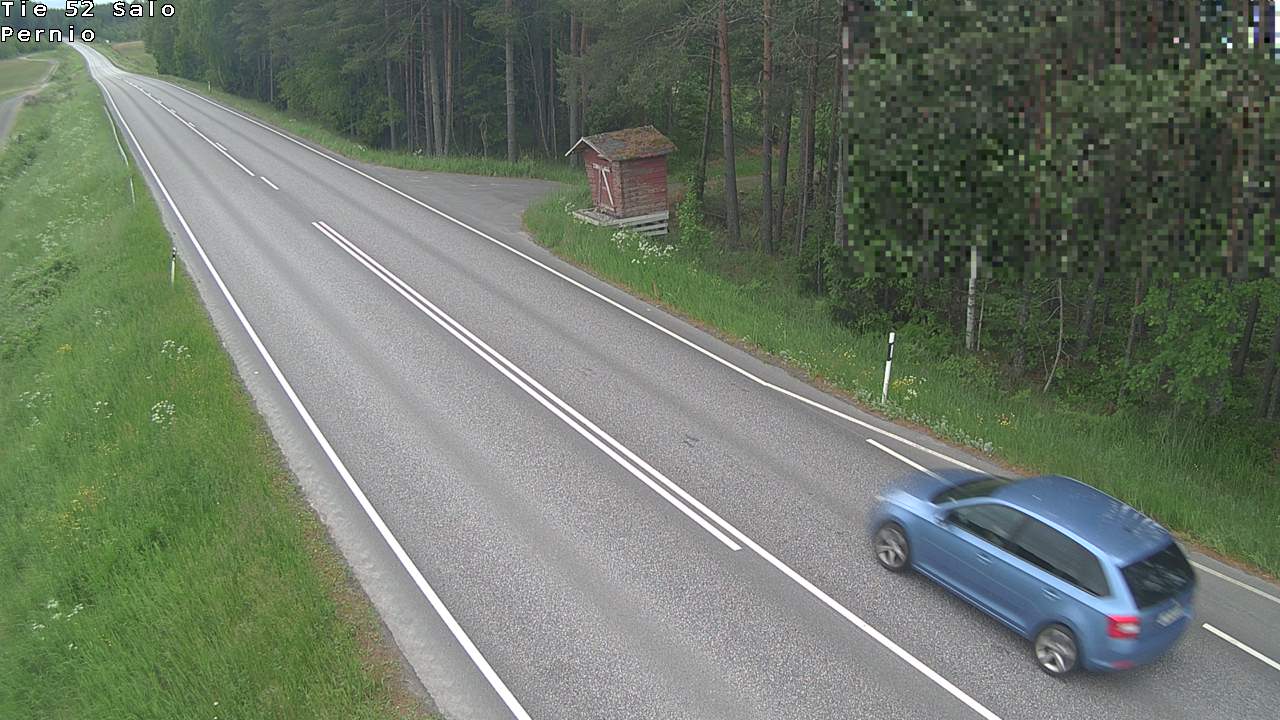 Weather Camera Image Väg 52 Salo, Bjärnå, Salo, Varsinais-Suomi
