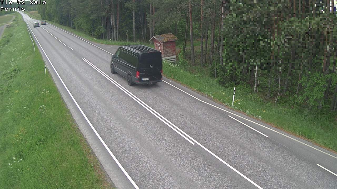 Weather Camera Image Väg 52 Salo, Bjärnå, Salo, Varsinais-Suomi