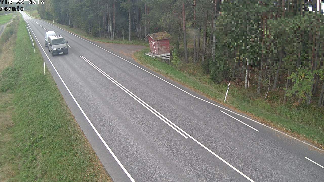 Weather Camera Image Väg 52 Salo, Bjärnå, Salo, Varsinais-Suomi
