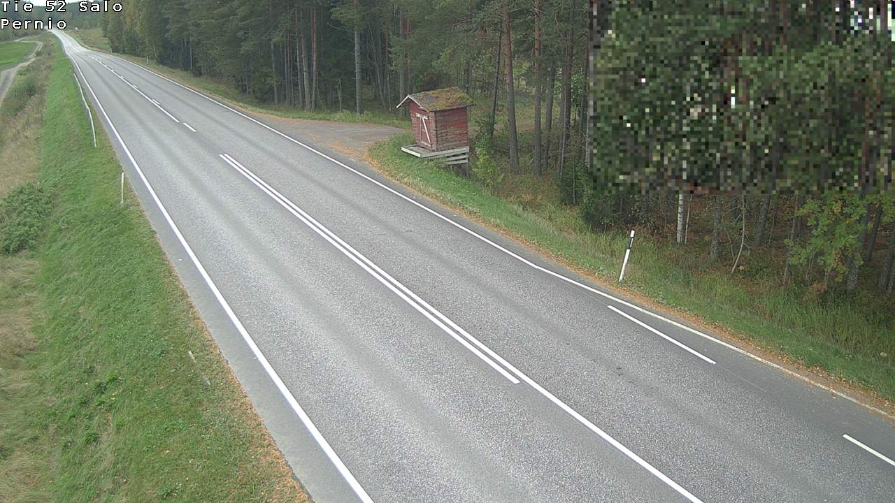 Weather Camera Image Väg 52 Salo, Bjärnå, Salo, Varsinais-Suomi