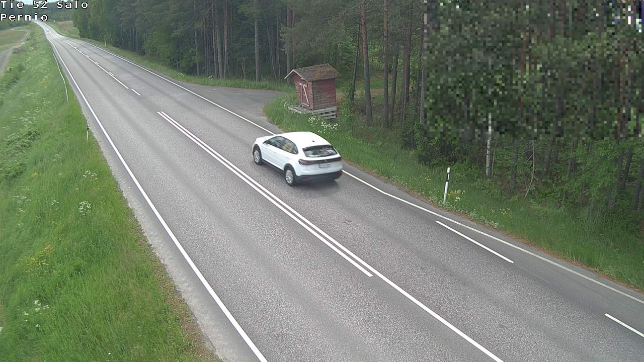 Weather Camera Image Väg 52 Salo, Bjärnå, Salo, Varsinais-Suomi