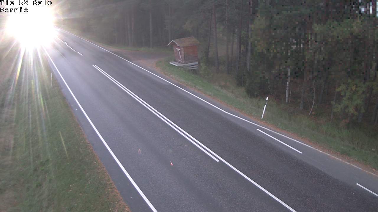 Weather Camera Image Väg 52 Salo, Bjärnå, Salo, Varsinais-Suomi