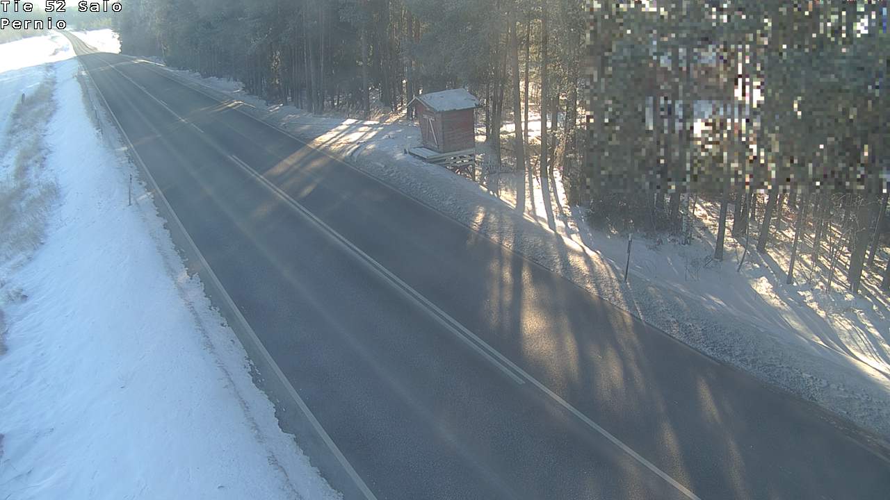 Weather Camera Image Väg 52 Salo, Bjärnå, Salo, Varsinais-Suomi