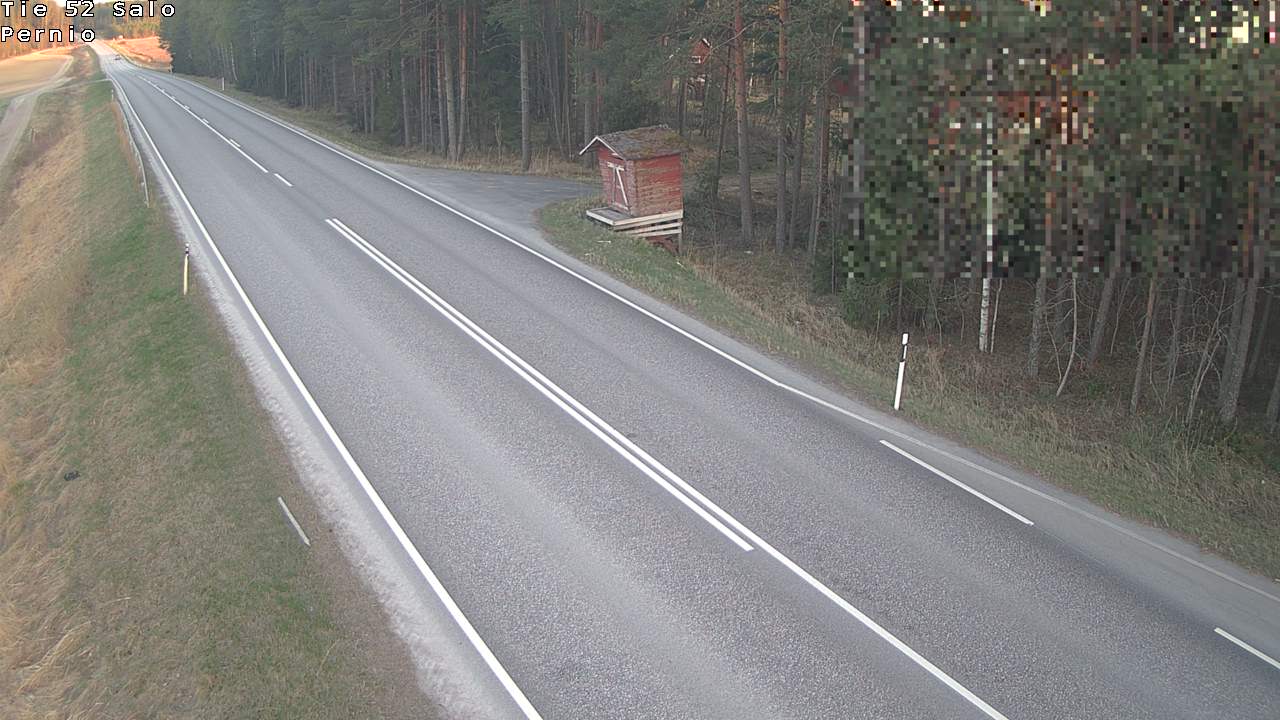 Weather Camera Image Road 52 Salo, Perniö, Salo, Varsinais-Suomi