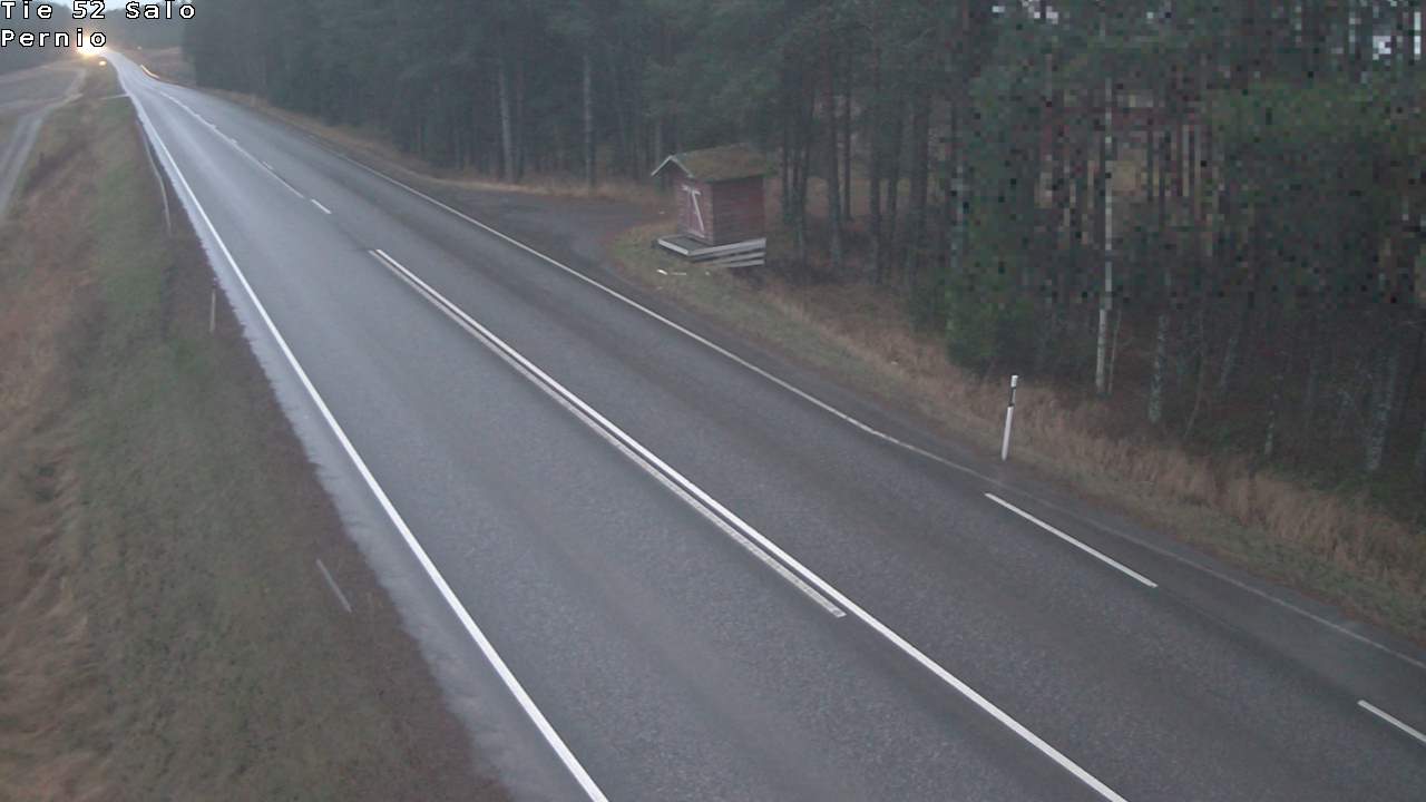 Weather Camera Image Väg 52 Salo, Bjärnå, Salo, Varsinais-Suomi