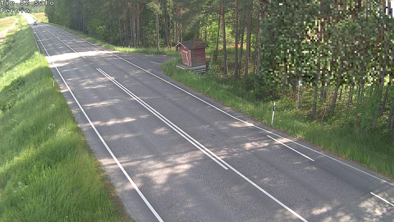 Weather Camera Image Väg 52 Salo, Bjärnå, Salo, Varsinais-Suomi