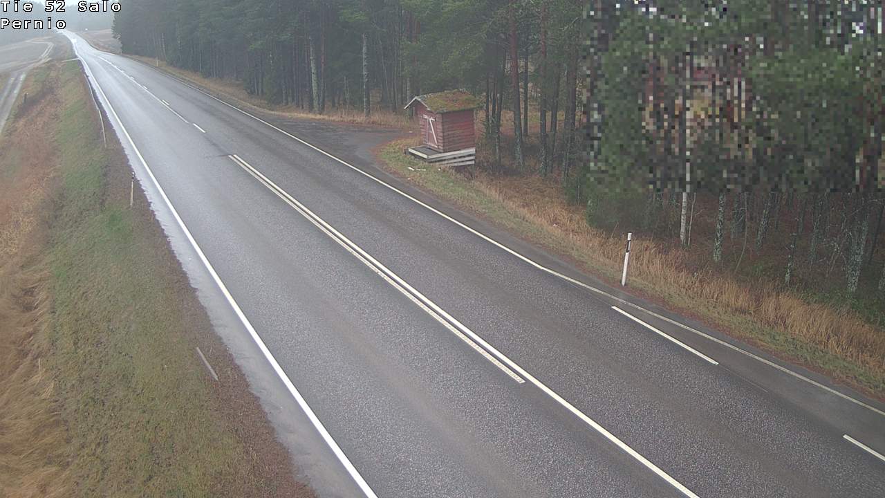 Weather Camera Image Väg 52 Salo, Bjärnå, Salo, Varsinais-Suomi