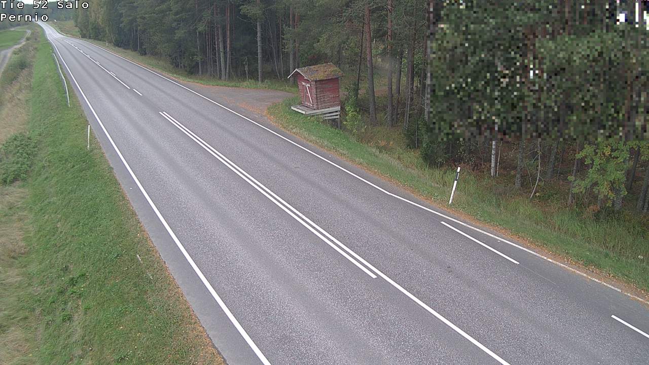 Weather Camera Image Väg 52 Salo, Bjärnå, Salo, Varsinais-Suomi
