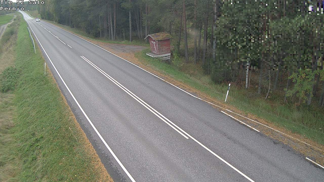 Weather Camera Image Road 52 Salo, Perniö, Salo, Varsinais-Suomi