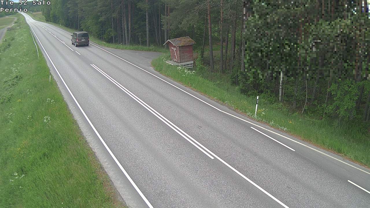 Weather Camera Image Väg 52 Salo, Bjärnå, Salo, Varsinais-Suomi