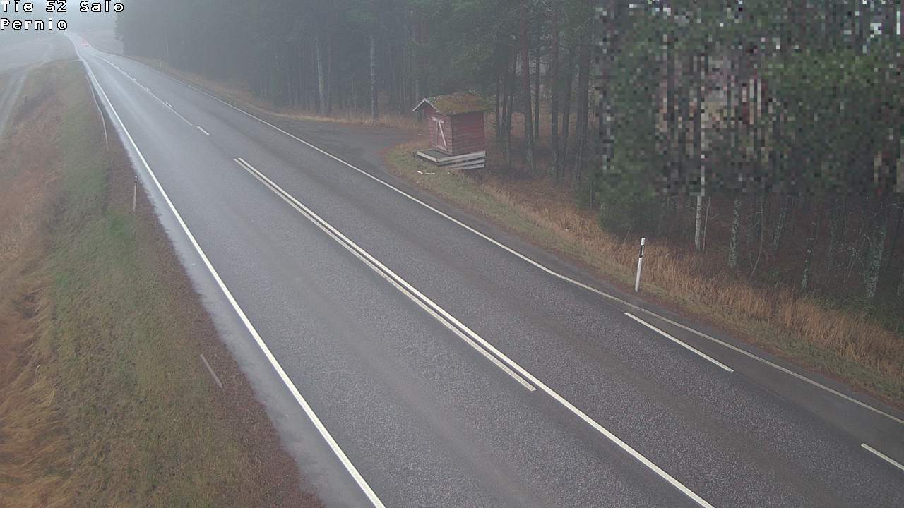 Weather Camera Image Väg 52 Salo, Bjärnå, Salo, Varsinais-Suomi
