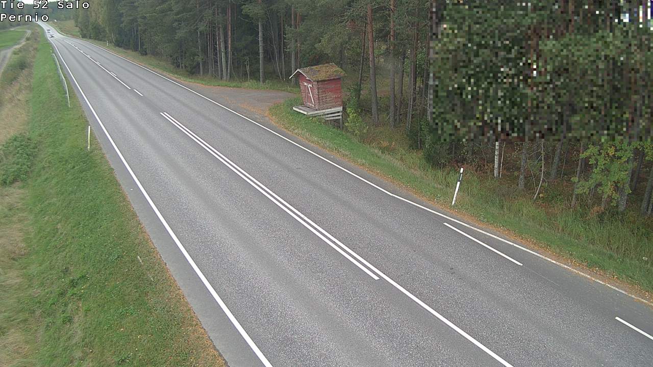 Weather Camera Image Väg 52 Salo, Bjärnå, Salo, Varsinais-Suomi