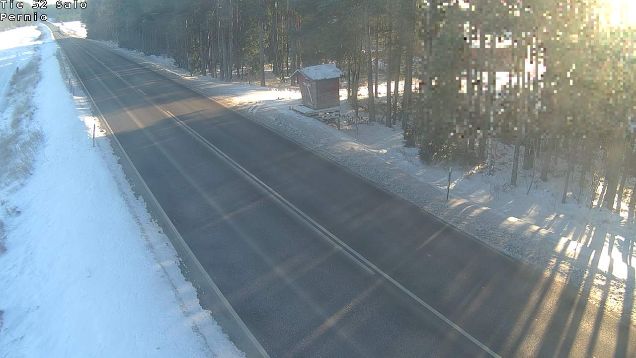 Weather Camera Image Väg 52 Salo, Bjärnå, Salo, Varsinais-Suomi
