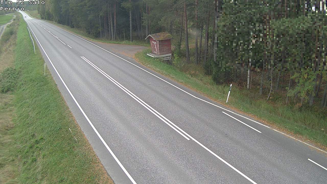 Weather Camera Image Väg 52 Salo, Bjärnå, Salo, Varsinais-Suomi
