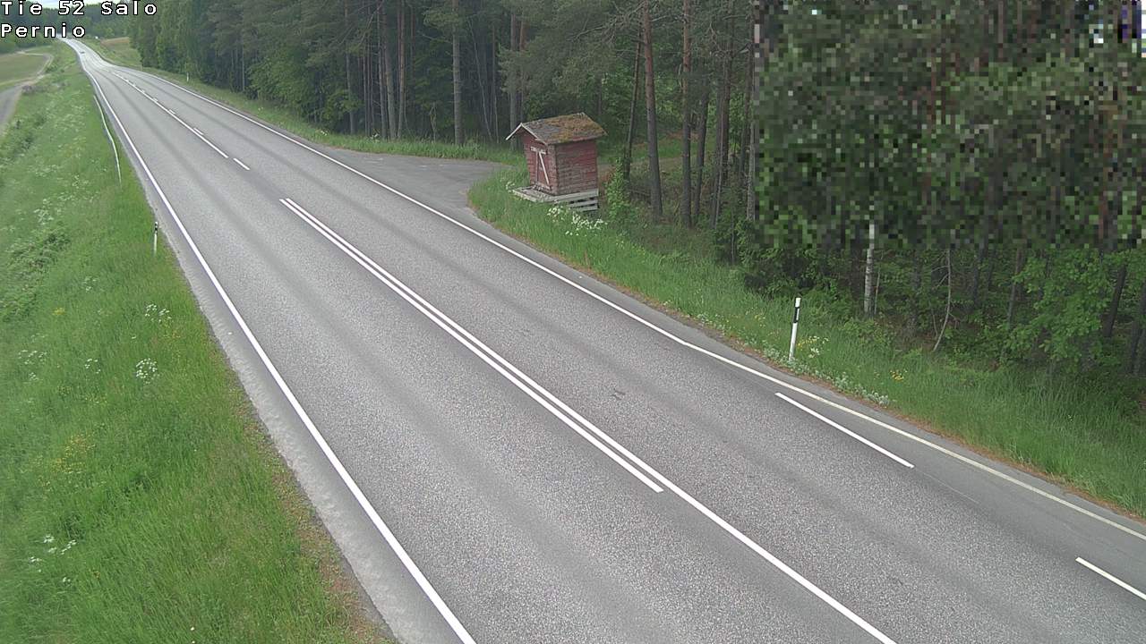 Weather Camera Image Väg 52 Salo, Bjärnå, Salo, Varsinais-Suomi