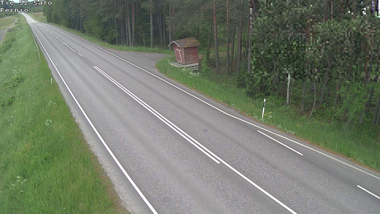 Weather Camera Image Väg 52 Salo, Bjärnå, Salo, Varsinais-Suomi