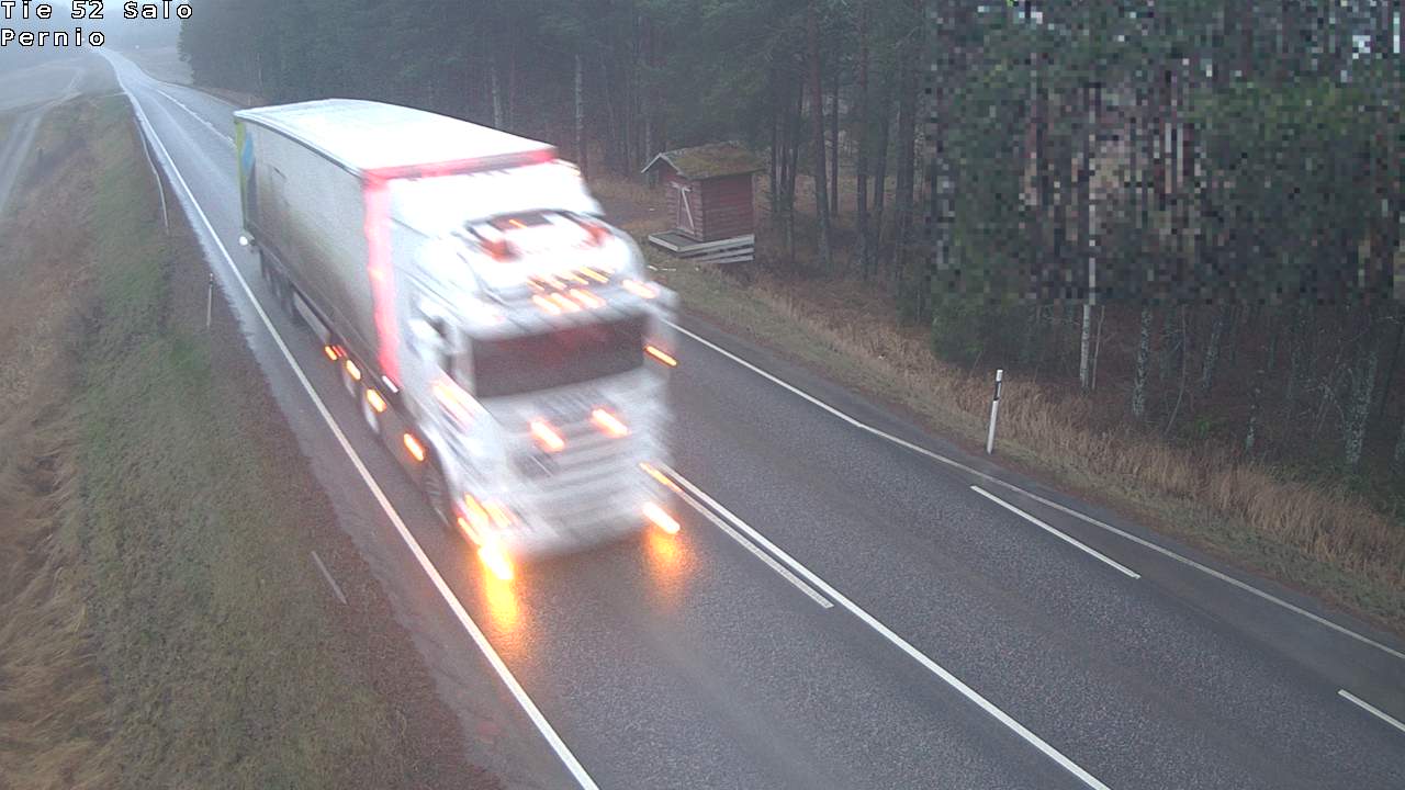 Weather Camera Image Väg 52 Salo, Bjärnå, Salo, Varsinais-Suomi