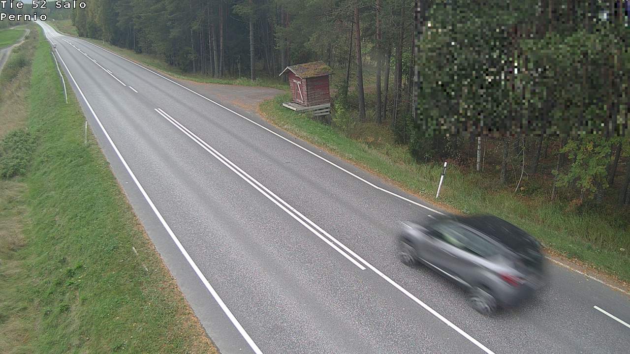 Weather Camera Image Väg 52 Salo, Bjärnå, Salo, Varsinais-Suomi