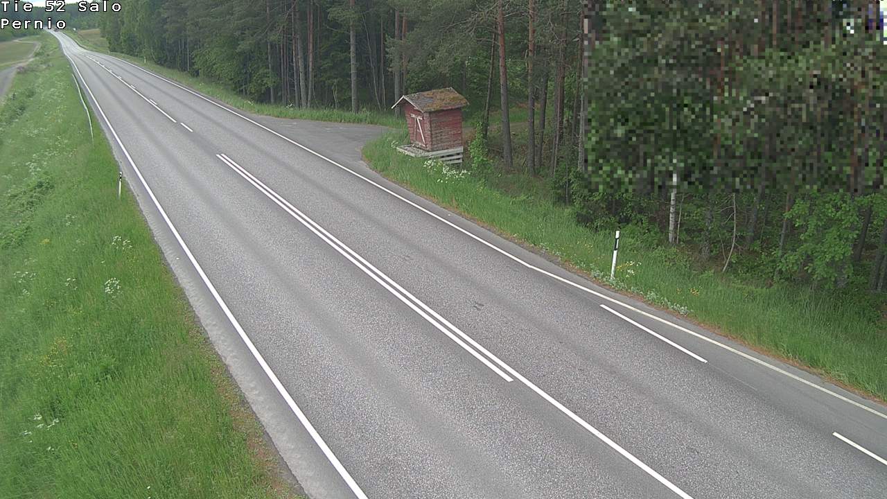 Weather Camera Image Väg 52 Salo, Bjärnå, Salo, Varsinais-Suomi