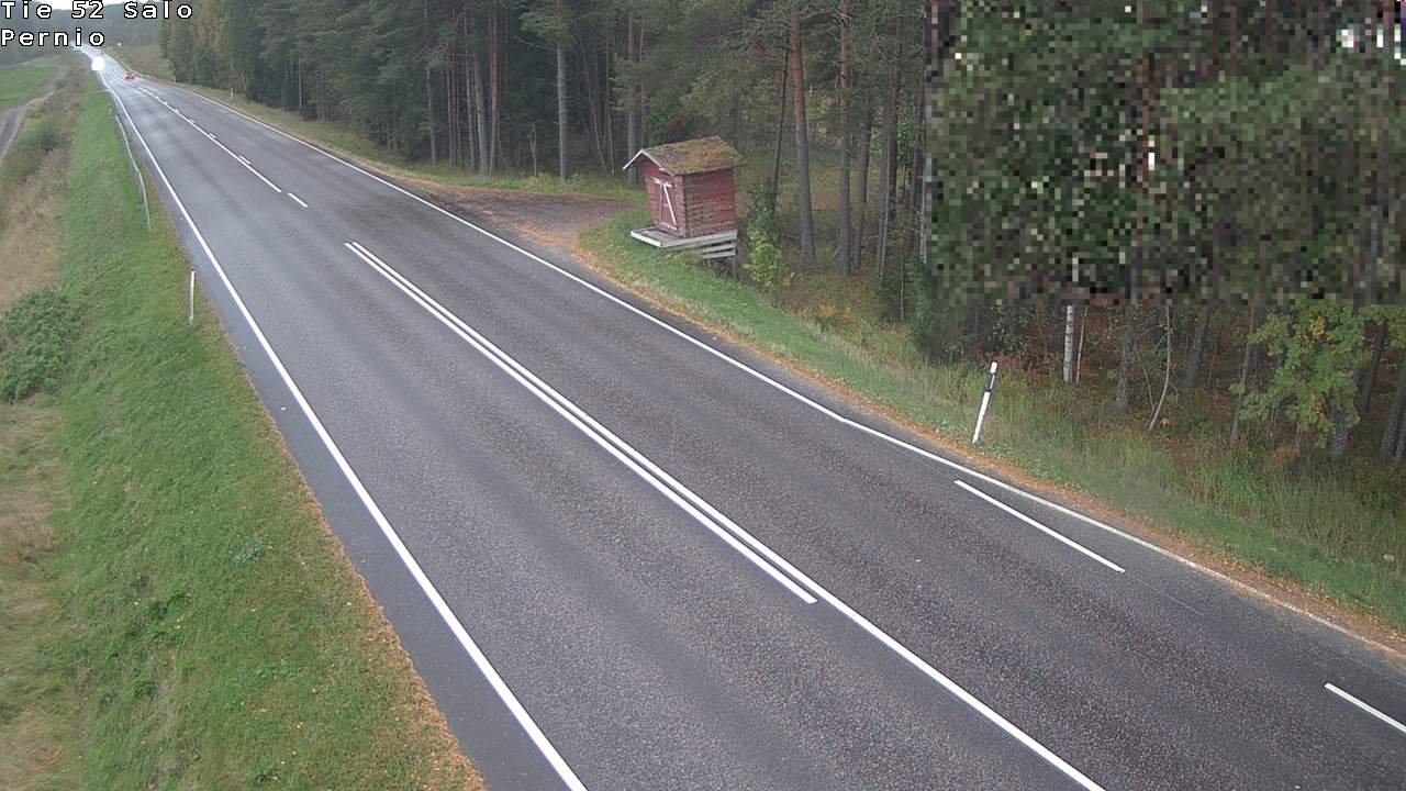 Weather Camera Image Väg 52 Salo, Bjärnå, Salo, Varsinais-Suomi