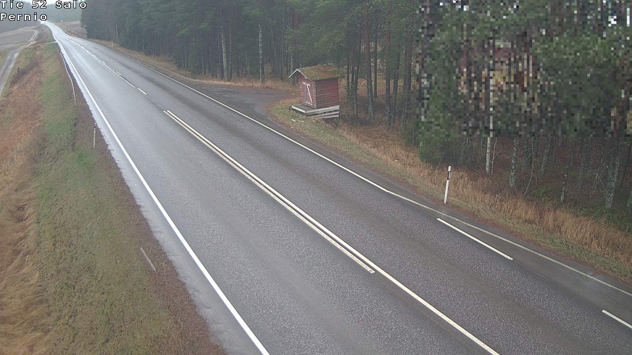 Weather Camera Image Väg 52 Salo, Bjärnå, Salo, Varsinais-Suomi
