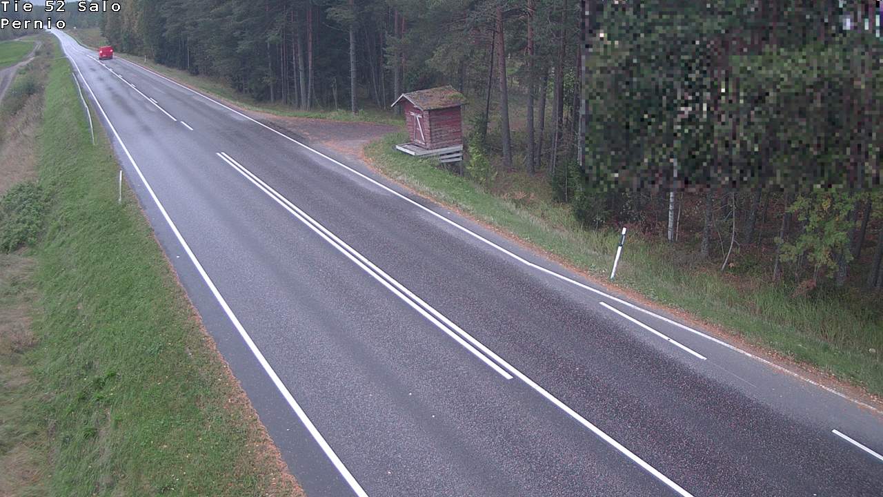 Weather Camera Image Väg 52 Salo, Bjärnå, Salo, Varsinais-Suomi