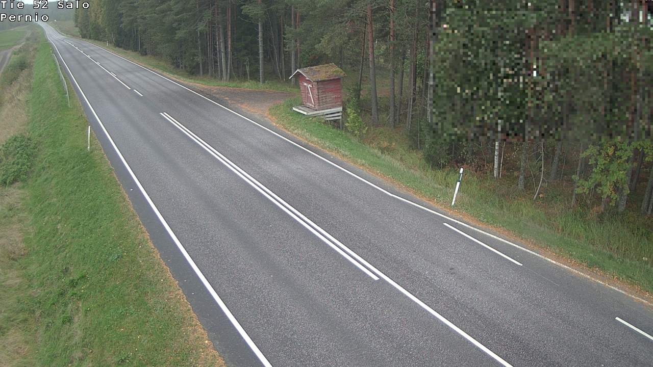 Weather Camera Image Väg 52 Salo, Bjärnå, Salo, Varsinais-Suomi