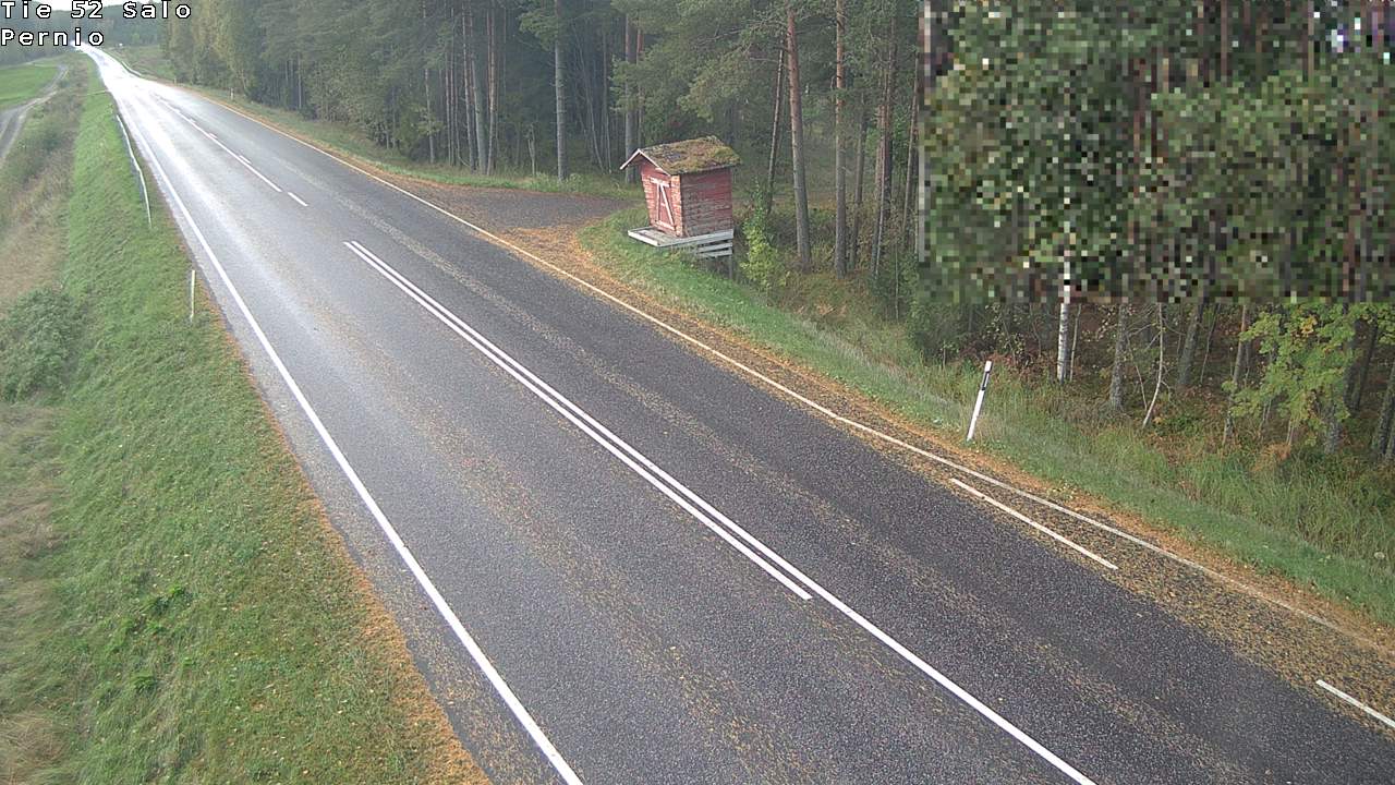 Weather Camera Image Väg 52 Salo, Bjärnå, Salo, Varsinais-Suomi