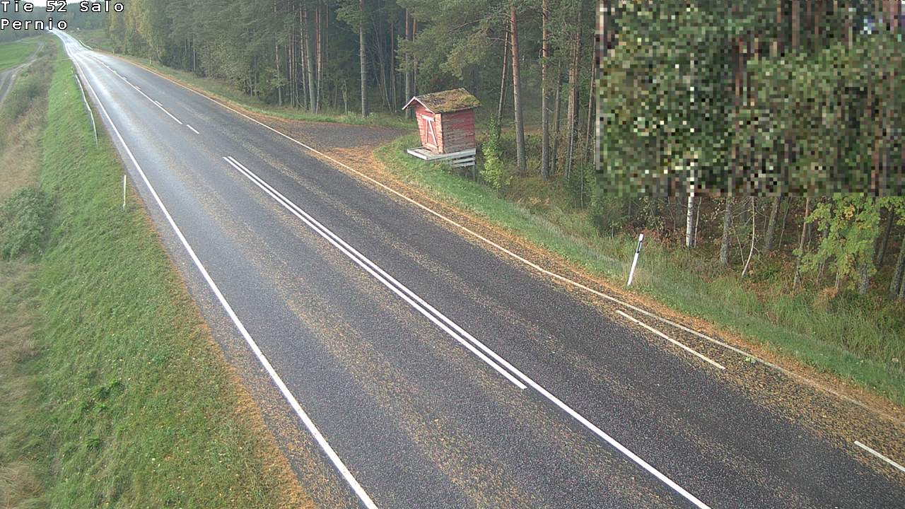 Weather Camera Image Väg 52 Salo, Bjärnå, Salo, Varsinais-Suomi