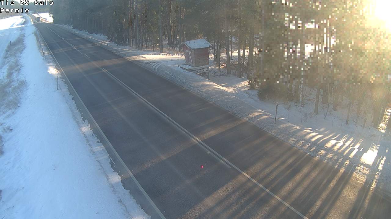 Weather Camera Image Väg 52 Salo, Bjärnå, Salo, Varsinais-Suomi