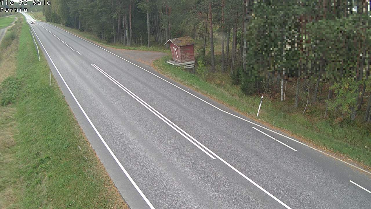 Weather Camera Image Väg 52 Salo, Bjärnå, Salo, Varsinais-Suomi