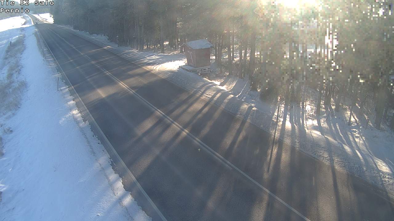 Weather Camera Image Väg 52 Salo, Bjärnå, Salo, Varsinais-Suomi