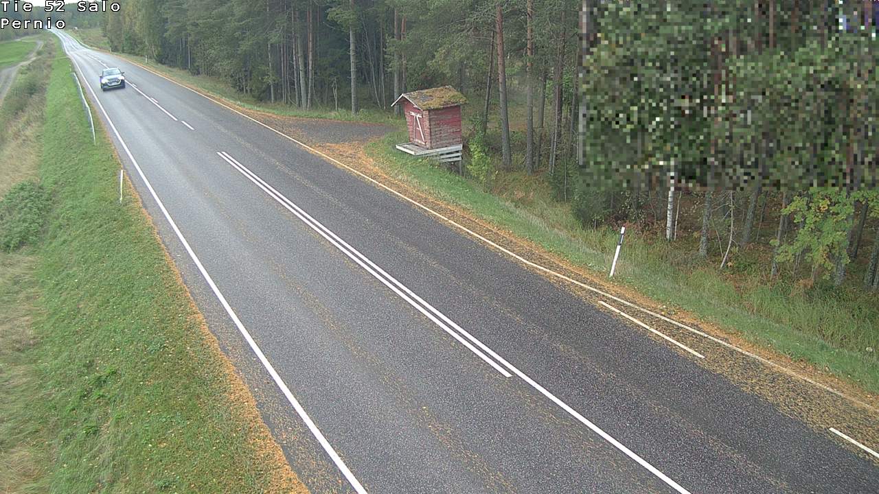 Weather Camera Image Väg 52 Salo, Bjärnå, Salo, Varsinais-Suomi