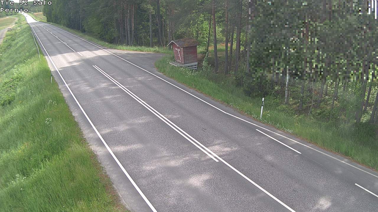 Weather Camera Image Väg 52 Salo, Bjärnå, Salo, Varsinais-Suomi