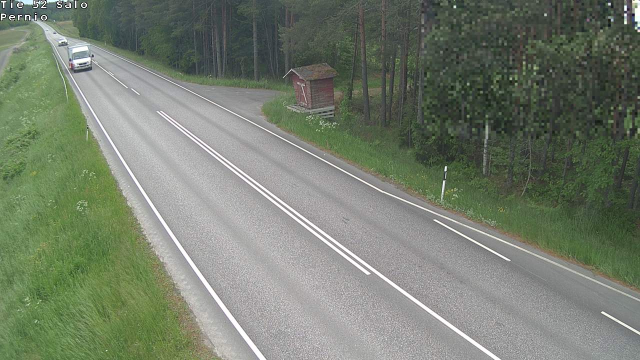 Weather Camera Image Väg 52 Salo, Bjärnå, Salo, Varsinais-Suomi
