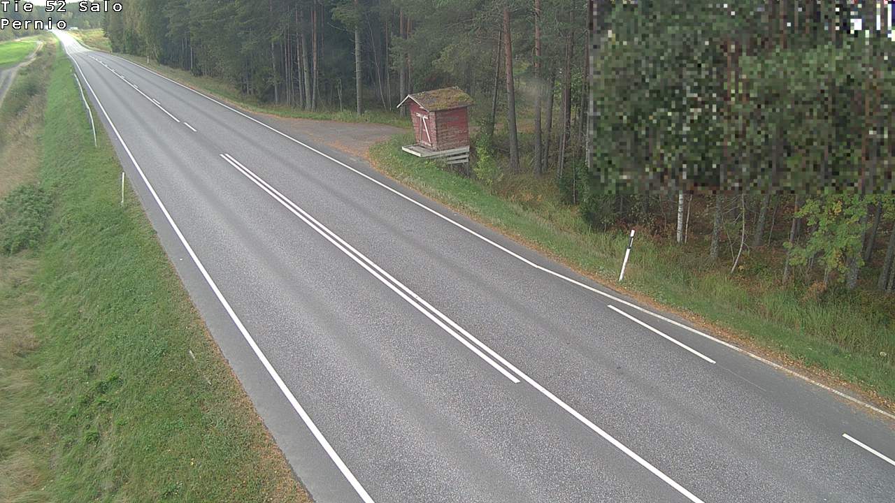Weather Camera Image Väg 52 Salo, Bjärnå, Salo, Varsinais-Suomi