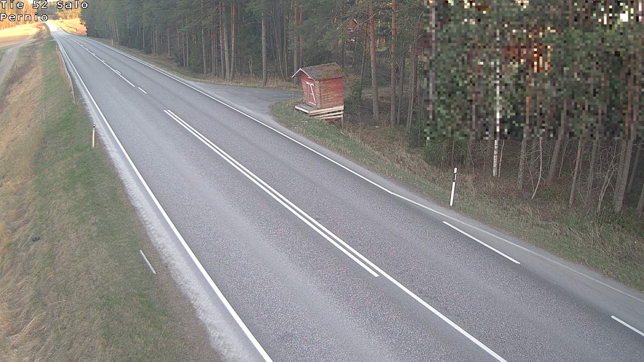 Weather Camera Image Road 52 Salo, Perniö, Salo, Varsinais-Suomi