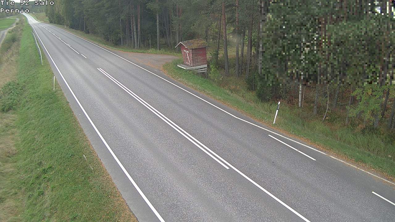 Weather Camera Image Väg 52 Salo, Bjärnå, Salo, Varsinais-Suomi