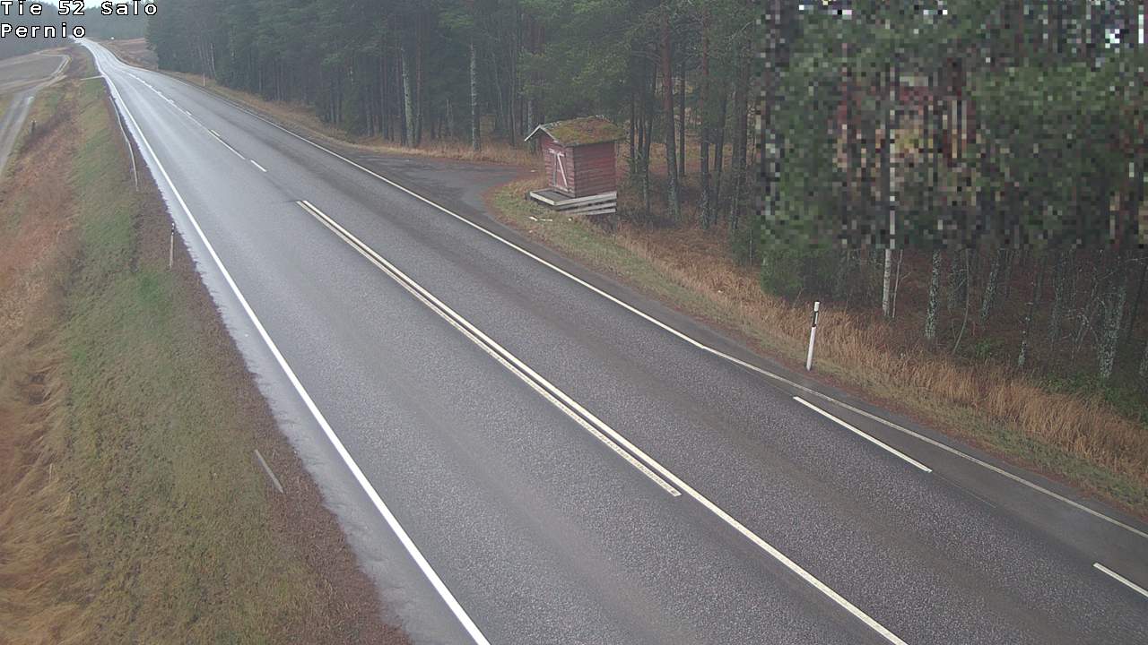Weather Camera Image Väg 52 Salo, Bjärnå, Salo, Varsinais-Suomi