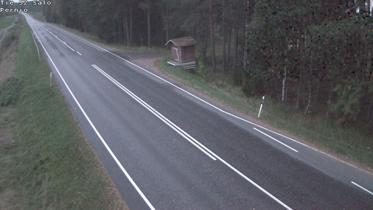 Weather Camera Image Väg 52 Salo, Bjärnå, Salo, Varsinais-Suomi