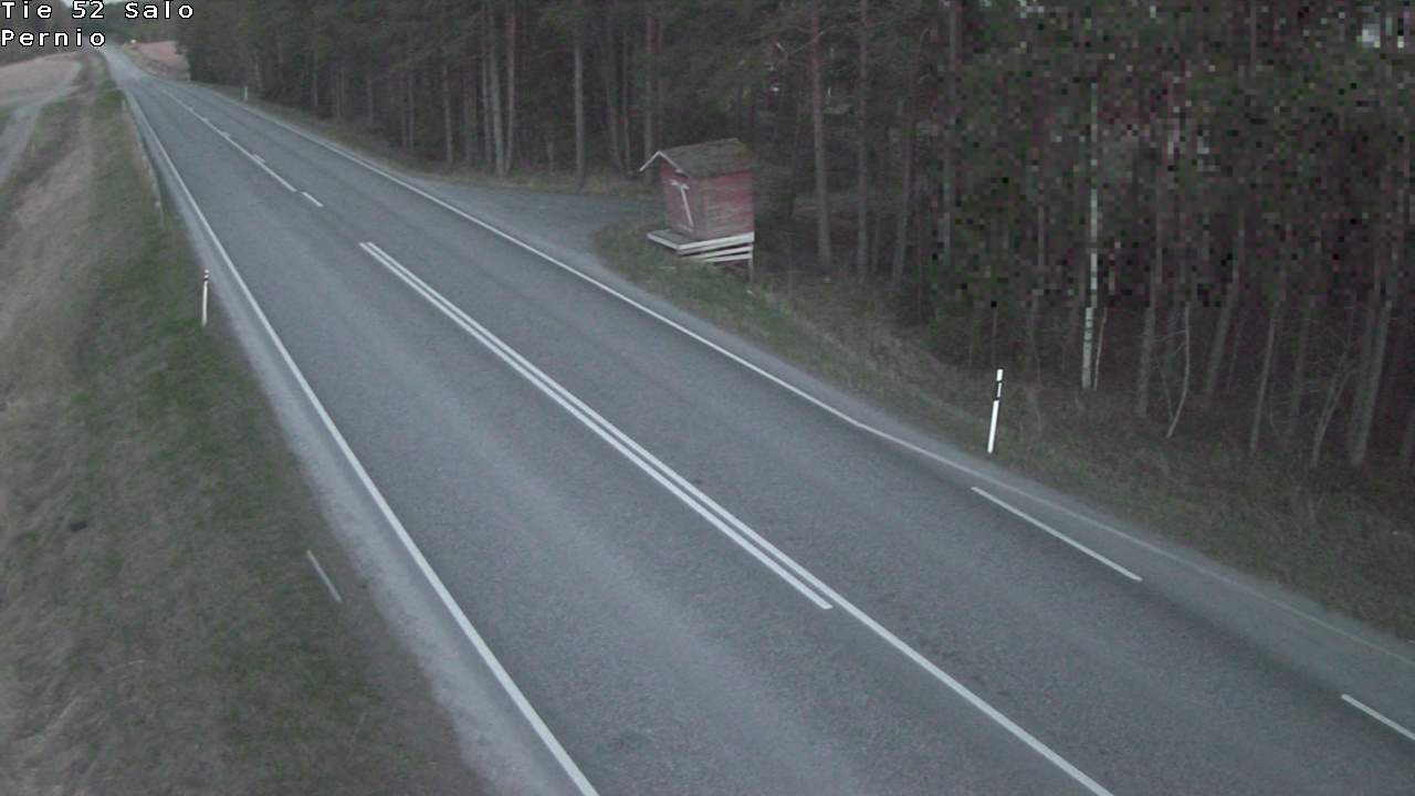 Weather Camera Image Väg 52 Salo, Bjärnå, Salo, Varsinais-Suomi