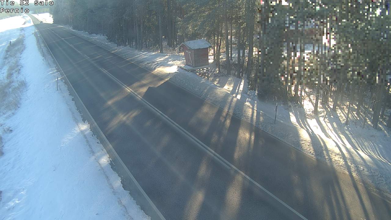 Weather Camera Image Väg 52 Salo, Bjärnå, Salo, Varsinais-Suomi